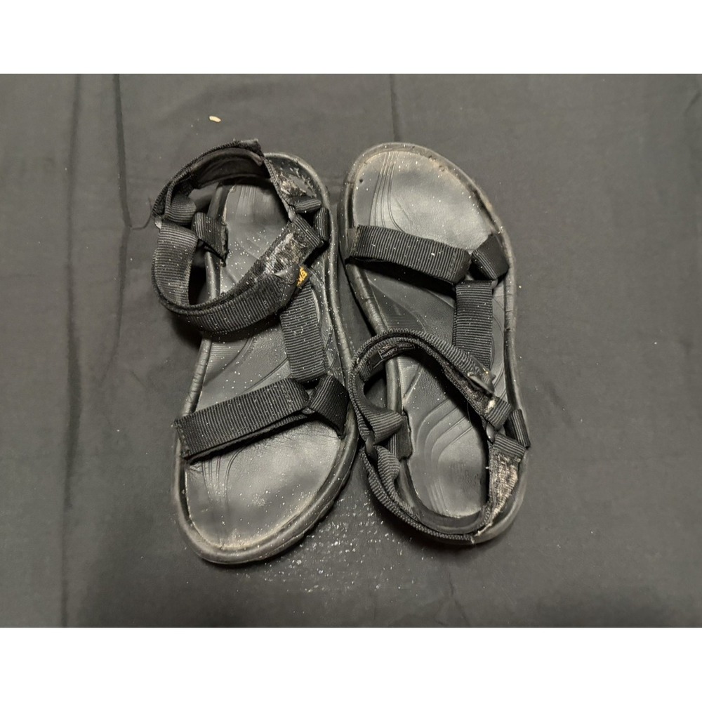 Teva Hurricane 4 Women's Sz 7 Black Sport Hiking Water Sandals 1093378